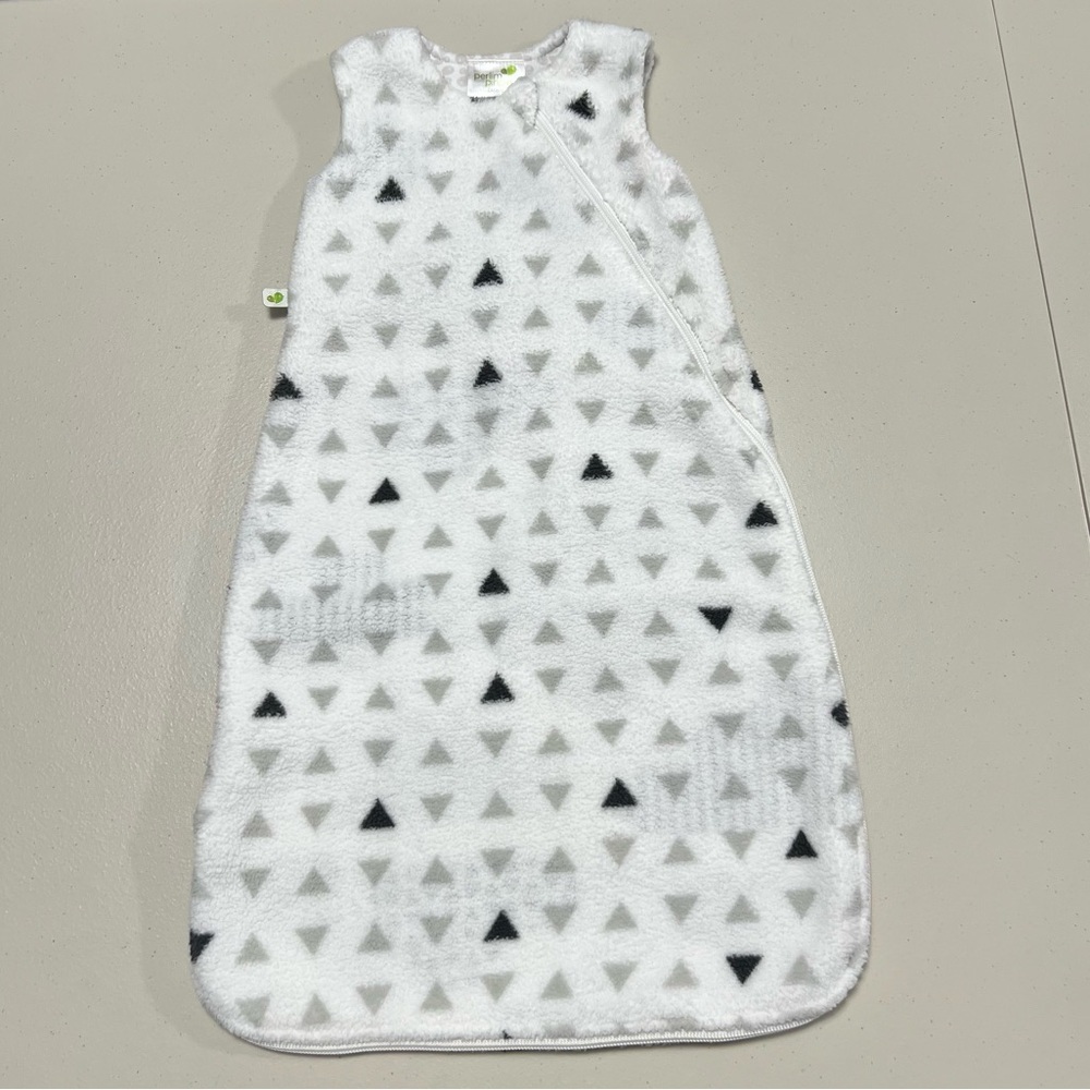 🍁 PERLIMPINPIN Plush Sleepsack Triangle 0-6m